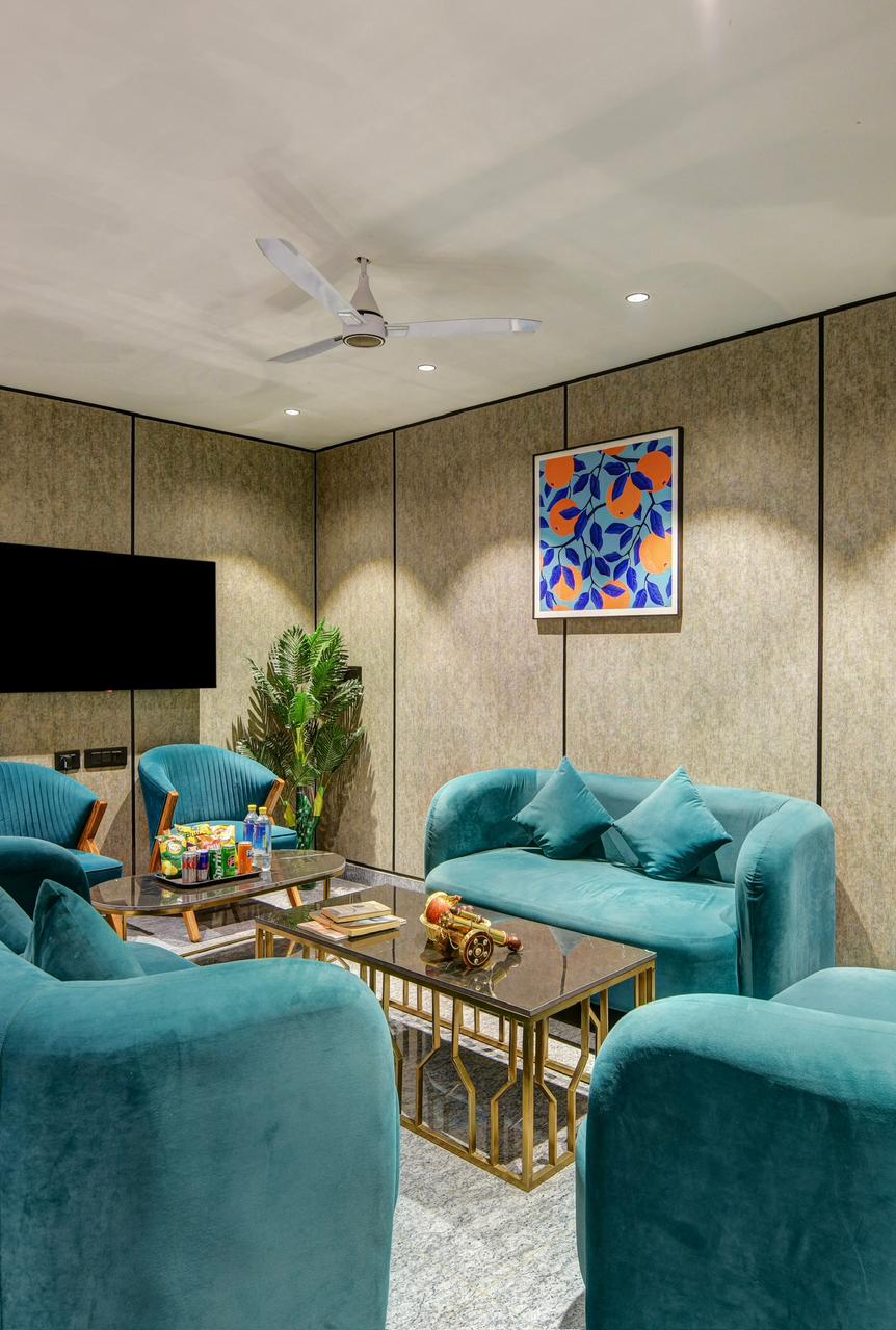 Sitting Area at J Residency